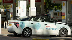Shell Hydrogen Station In Amsterdam