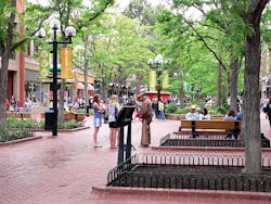 Pearl Street Mall in Boulder. Photo courtesy Wikipedia Pearl Street Mall in Boulder. Photo courtesy Wikipedia