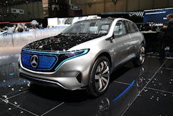 Mercedes-Benz EQC at Geneva Motor Show
