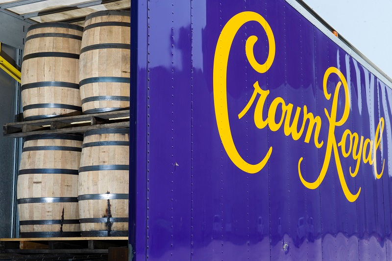 Crown Royal Distillery Vehicle And Barrels 622b5508c7dfc