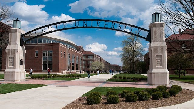 Purdue University Gate