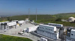 Demonstration microgrid with Redox Flow batteries in California. Image credit Sumitomo Electric.