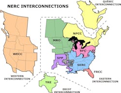 Nerc Interconnections Color 072512 Nerc Interconnections Color 072512