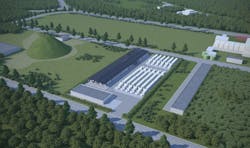 Rendering of Taiwan energy storage project courtesy of Fluence Energy Rendering of Taiwan energy storage project courtesy of Fluence Energy