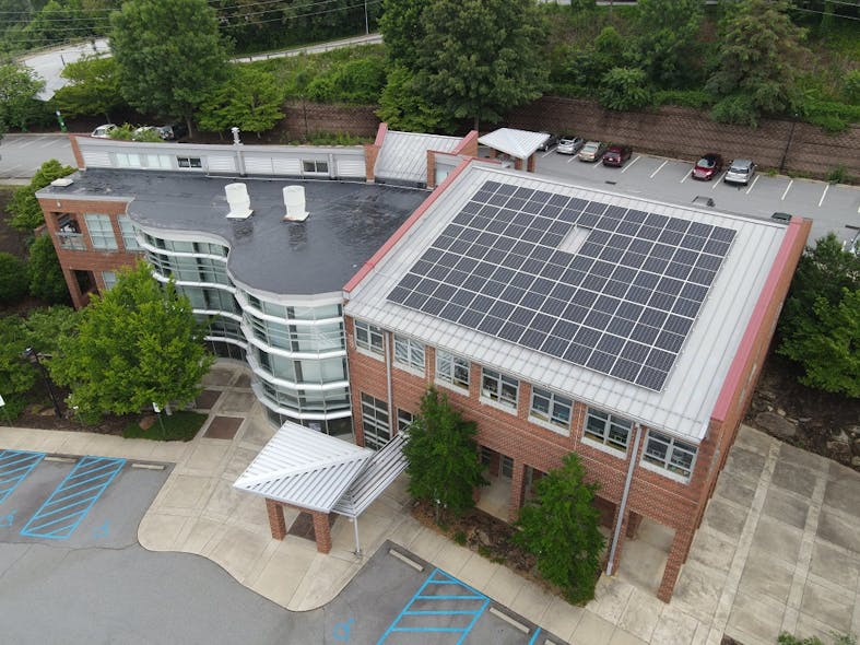 Solar array completed at University of North Carolina Asheville campus