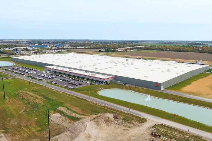 First Solar's manufacturing plant in Lake Township, Ohio