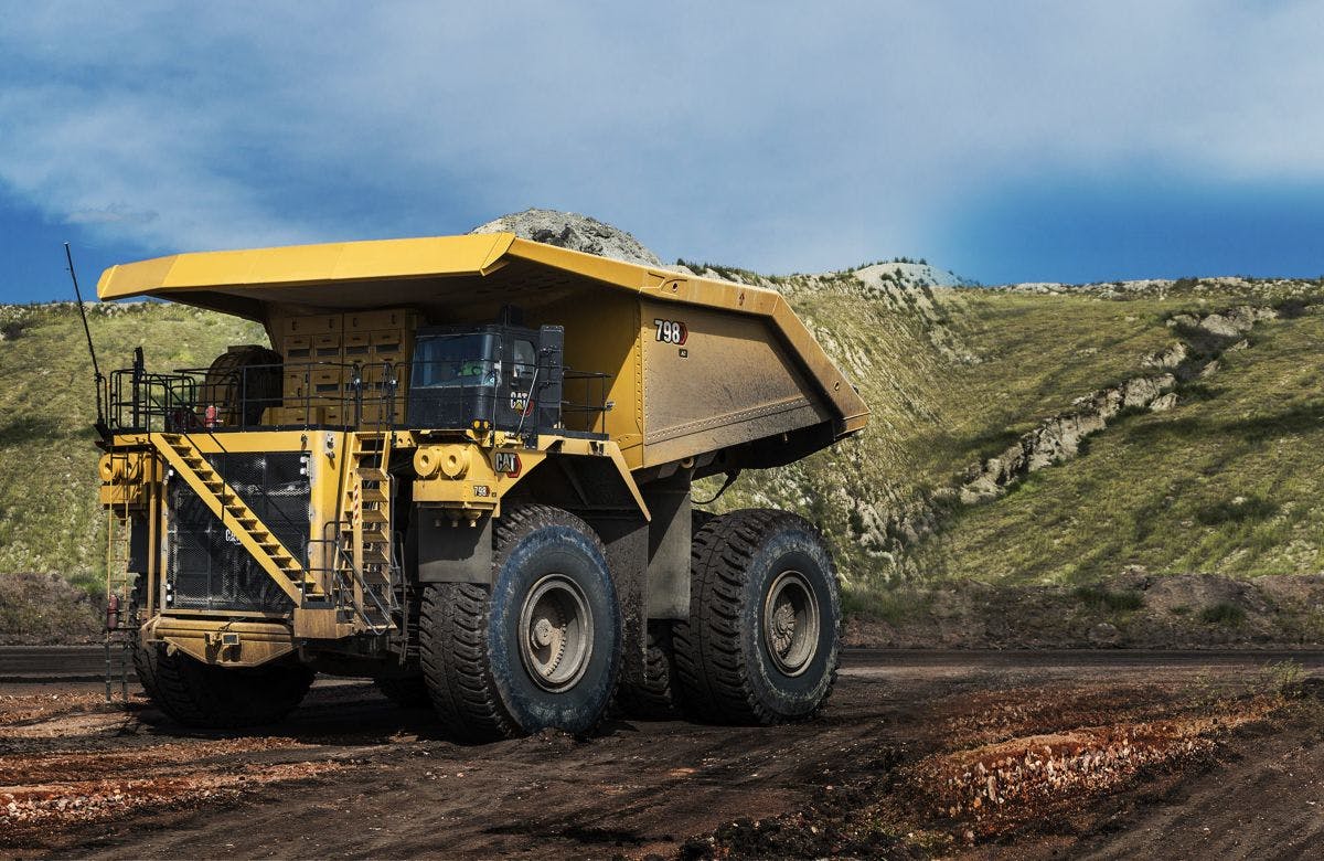 Caterpillar  BHP, Caterpillar, and Finning announce an agreement to  replace entire haul truck fleet at Escondida Mine in Chile