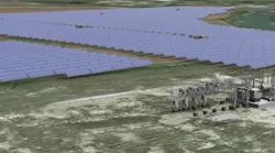 Rendering of Saddlebrook Solar Project. Courtesy TC Energy