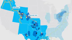 Williams Nw Pipeline Map