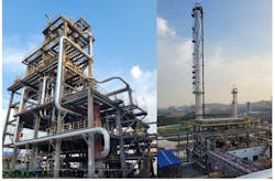 Chinese CO2-to-methanol plant. Courtesy CRI Chinese CO2-to-methanol plant. Courtesy CRI