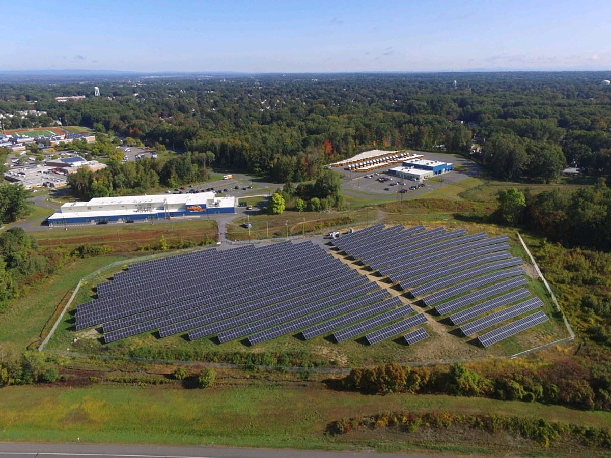 Another solar project in new York. Courtesy NYPA