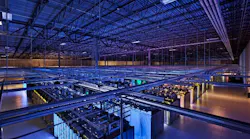 Inside view of another Google data center. Image credit Google/Connie Zhou