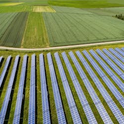 Unrelated solar field. Image credit Greenbacker. Unrelated solar field. Image credit Greenbacker.