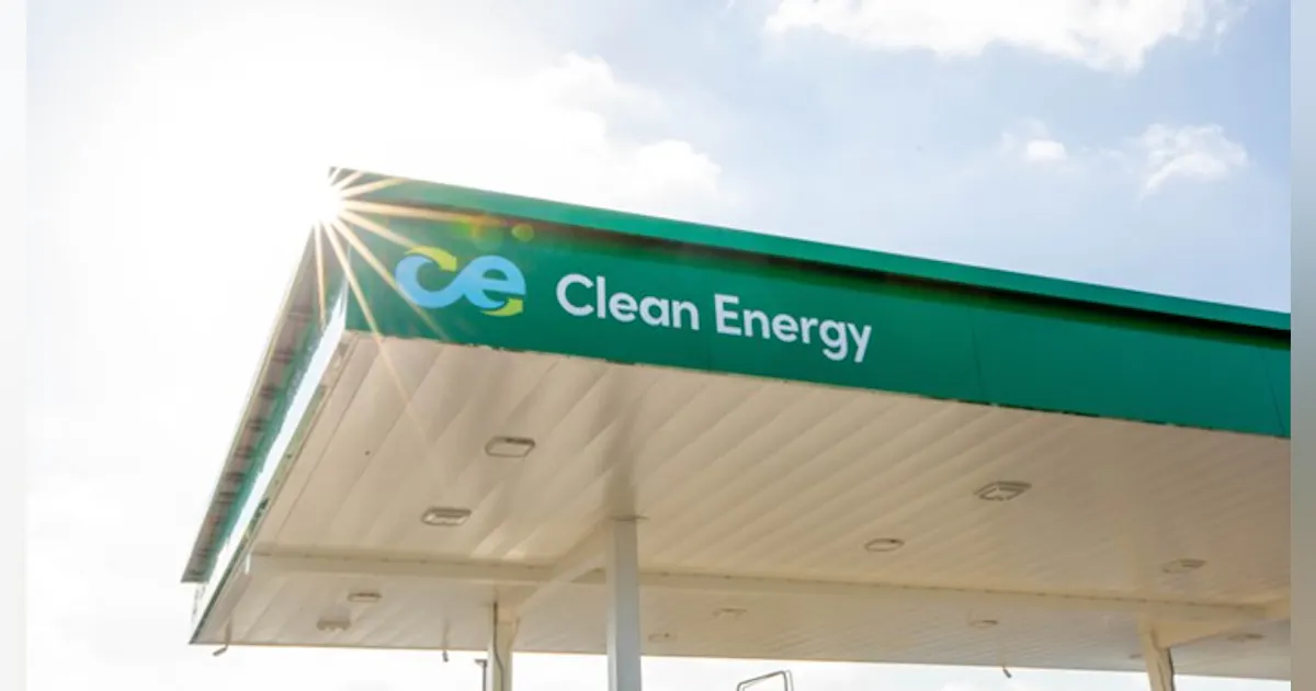 Clean Energy Rng Clean Energy Fuels starts supplying RNG from new Recycling station in ...