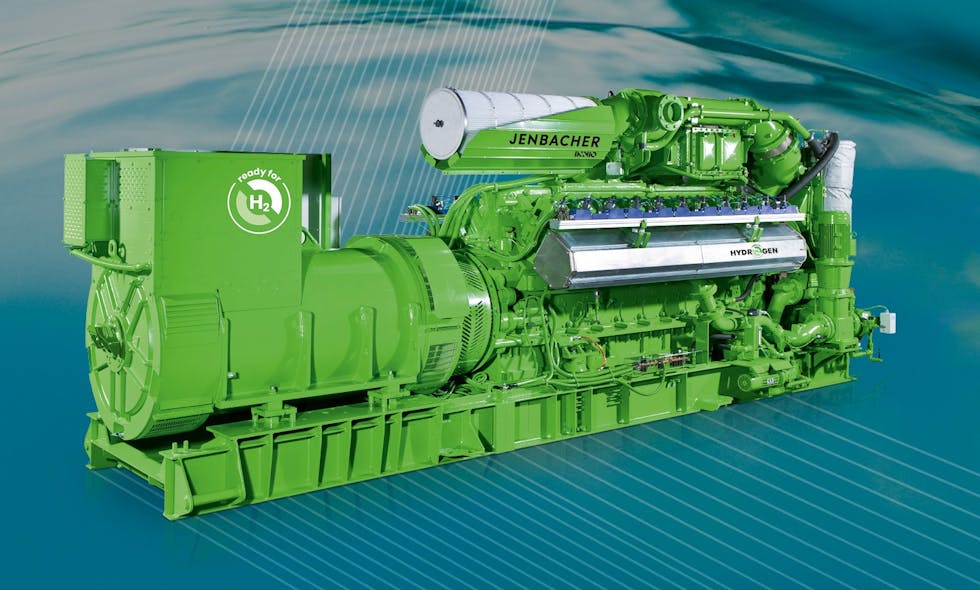 Innio Ready For H2 Jenbacher Type 4 Engine Highres