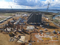 Image of LCRA plant under construction courtesy Atlanta Rod Image of LCRA plant under construction courtesy Atlanta Rod