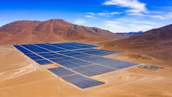 Another solar power site in Chile. Image credit Atlas Renewable Energy Another solar power site in Chile. Image credit Atlas Renewable Energy