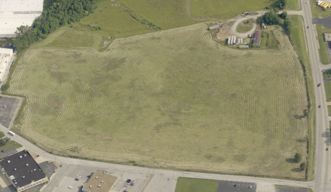Aerial view of landfill site courtesy of EagleView and Ameresco.