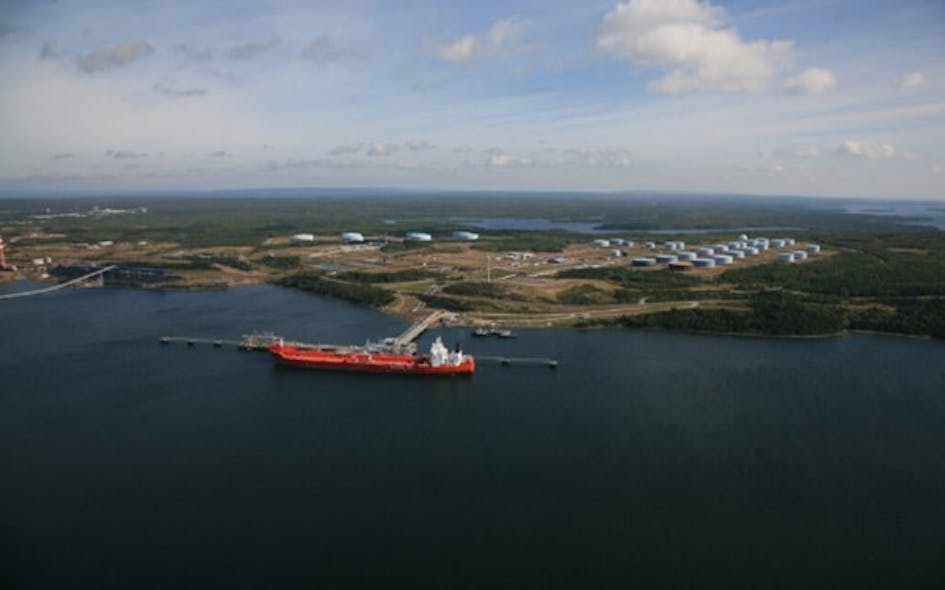 Point Tupper. Image credit CNW Group/EverWind Fuels