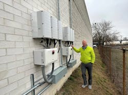 Parkway Honda Partner Mark Mears at the edge of the dealership next to some on-site generators. Image courtesy Parkway Auto Group Parkway Honda Partner Mark Mears at the edge of the dealership next to some on-site generators. Image courtesy Parkway Auto Group
