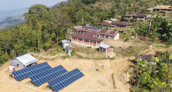 Nagaland microgrid image credit Salesforce