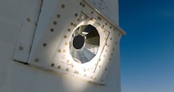 Close-up of Synhelion’s solar receiver, which provides the necessary process heat to decarbonize clinker production. (Courtesy of Synhelion) Close-up of Synhelion’s solar receiver, which provides the necessary process heat to decarbonize clinker production. (Courtesy of Synhelion)