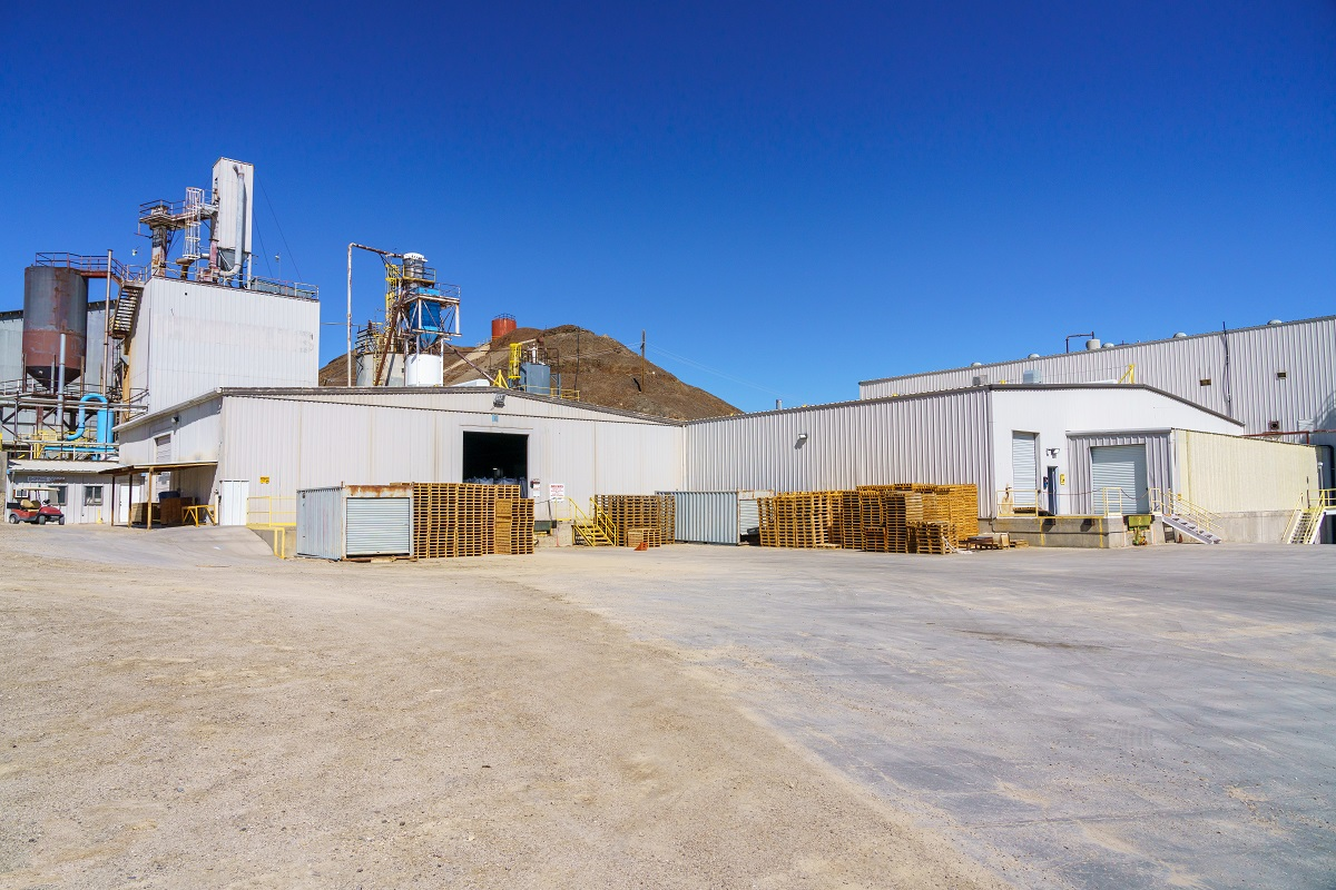 A view of the Silver Peak lithium mine in Nevada. Image courtesy Albemarle.