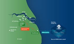 Graphic of proposed Viking CCS project Graphic of proposed Viking CCS project