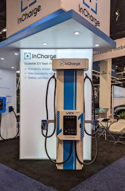 InCharge bidirectional V2X DCFC (22-66 kW) for fleets InCharge bidirectional V2X DCFC (22-66 kW) for fleets
