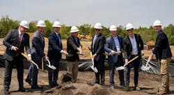 Groundbreaking at Berkeley Township with officials from CS Energy and Luminace. Groundbreaking at Berkeley Township with officials from CS Energy and Luminace.