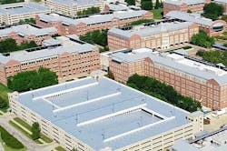Aerial view of the Aspiria campus in Overland Park, Kansas Aerial view of the Aspiria campus in Overland Park, Kansas