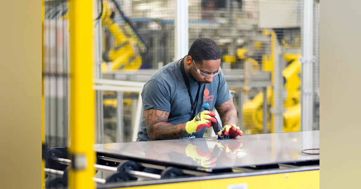 First Solar Production First Solar Inaugurates 3.3 GW Sustainable PV Manufacturing Facility in ...