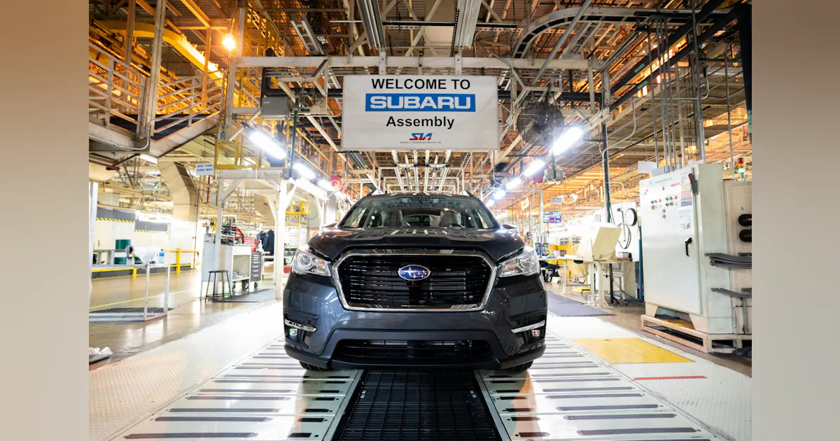 Subaru Assembly Line Maintaining Critical Power 24/7 to Maximize Manufacturing Uptime: A ...