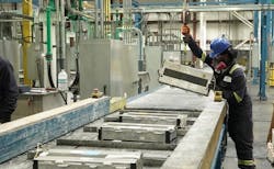 EV battery recycling facility in Georgia. Image credit Ascend Elements. EV battery recycling facility in Georgia. Image credit Ascend Elements.