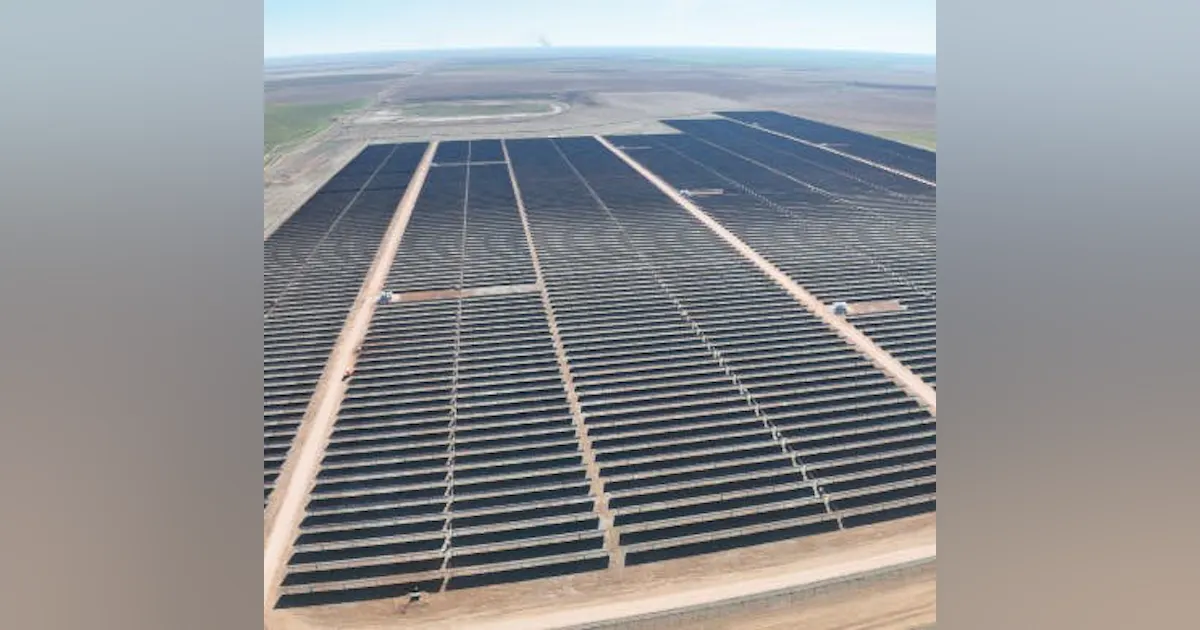 Repsol Solar Repsol Completes Construction of 637 MW Frye Solar Project in Texas ...