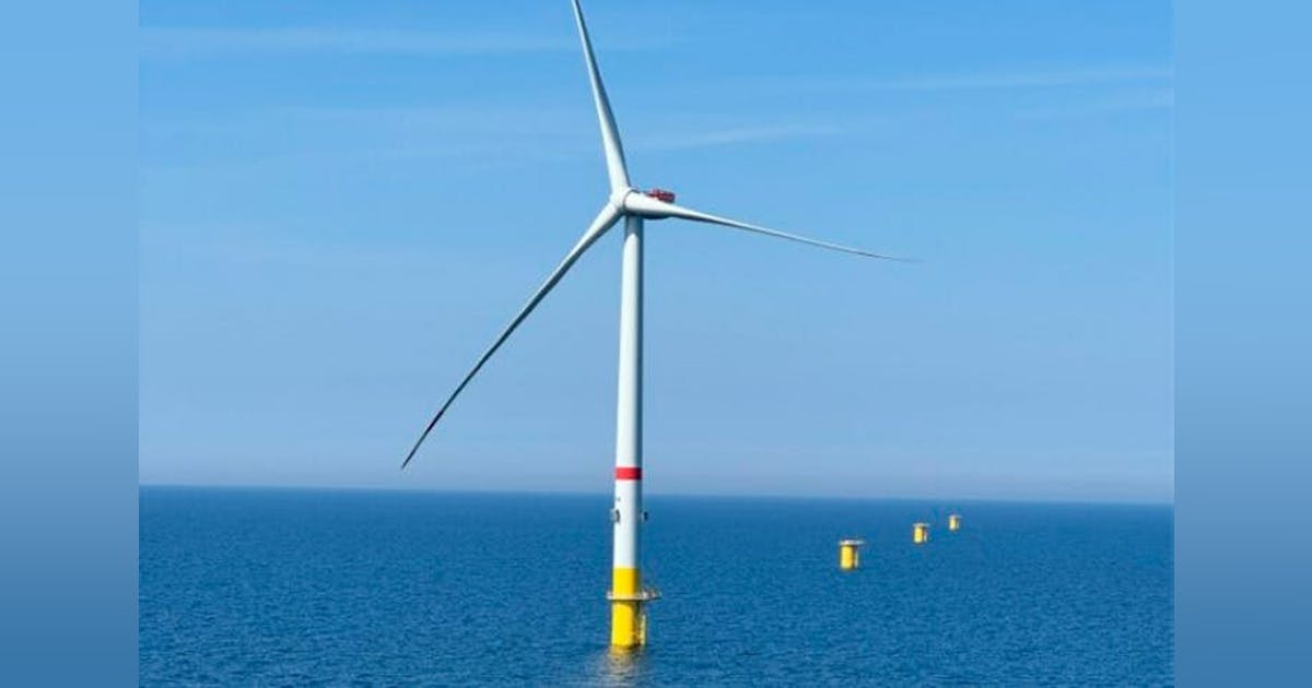 ‘Iberdrola installe le premier de 50 éoliennes à Baltic Eagle en Allemagne’ ‘Iberdrola installe le premier de 50 éoliennes à Baltic Eagle en Allemagne’