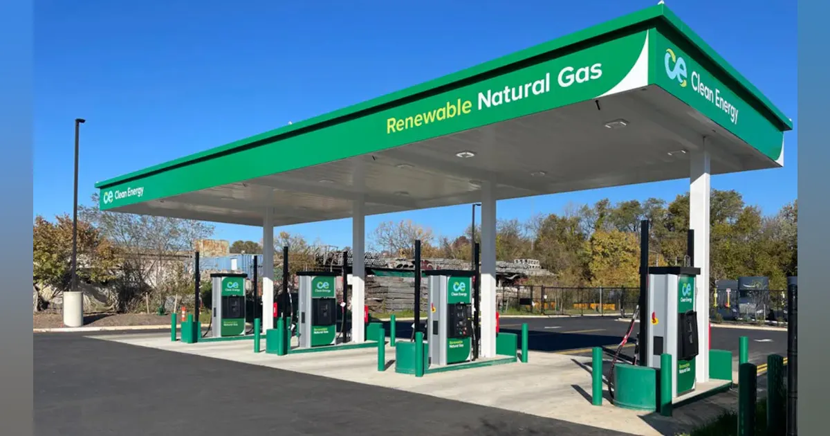 Clean Energy Rng Clean Energy Fuels Unveils New RNG Fueling Stations for Heavy-Duty ...