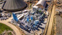 Aerial view of new Fortera ReCarb plant which opened earlier this year. Aerial view of new Fortera ReCarb plant which opened earlier this year.