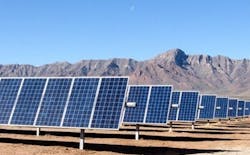 A separate solar project in New Mexico. Image credit El Paso Electric A separate solar project in New Mexico. Image credit El Paso Electric