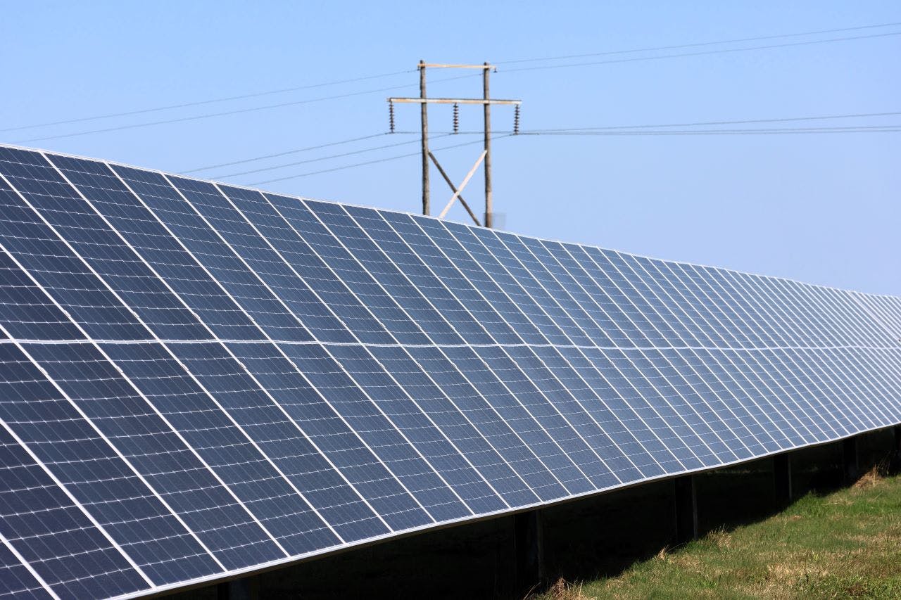 Walnut Bend Solar project. Image credit Entergy.