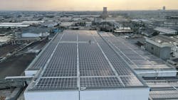 Site of PT. Perusahaan Industri Ceres’ solar rooftop project installed by TotalEnergies ENEOS. Image credit TotalEnergies Site of PT. Perusahaan Industri Ceres’ solar rooftop project installed by TotalEnergies ENEOS. Image credit TotalEnergies