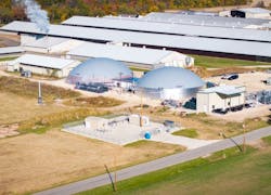 Shiloh farming RNG facility. Image credit LF Bioenergy Shiloh farming RNG facility. Image credit LF Bioenergy