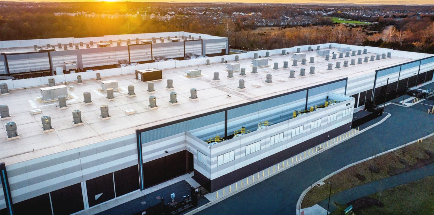 Image of AWS data center in Virginia. Credit Amazon