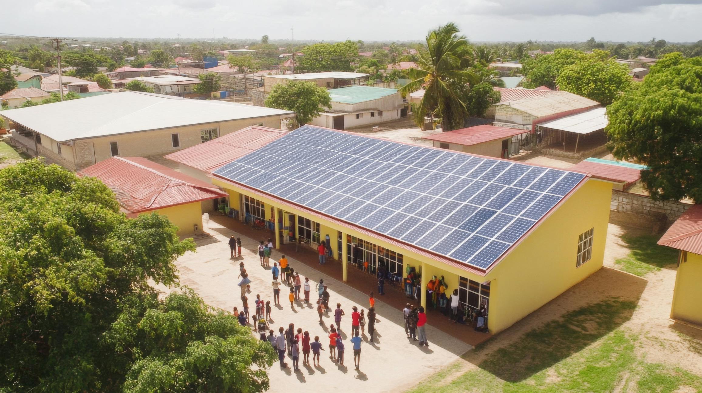 67cee25205965d0af28d8416 Dreamstime Community Solar Near School