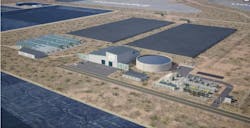 Rendering of Process Water Reuse Facility credit city of Pasco, Wa. Rendering of Process Water Reuse Facility credit city of Pasco, Wa.
