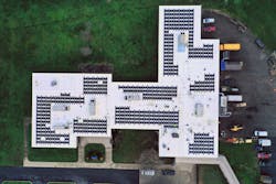 Rooftop solar at Tri-County Career Center in Ohio. Image credit Ameresco Rooftop solar at Tri-County Career Center in Ohio. Image credit Ameresco