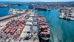 West Basin aerial image courtesy Port of Los Angeles West Basin aerial image courtesy Port of Los Angeles