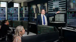 NuScale's Energy Exploration Center replicating an SMR control room. Image credit NuScale Power