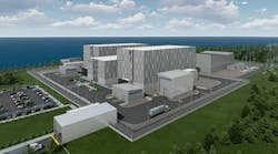 Rendering of planned IMSR plant. Image credit Terrestrial Energy Rendering of planned IMSR plant. Image credit Terrestrial Energy