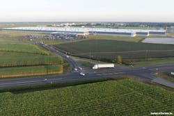 Aerial of First Solar's new Louisiana plant. Image credit First Solar/Business Wire Aerial of First Solar's new Louisiana plant. Image credit First Solar/Business Wire